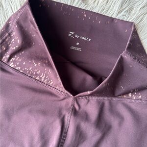 Z by Zobha Women's Purple Leggings